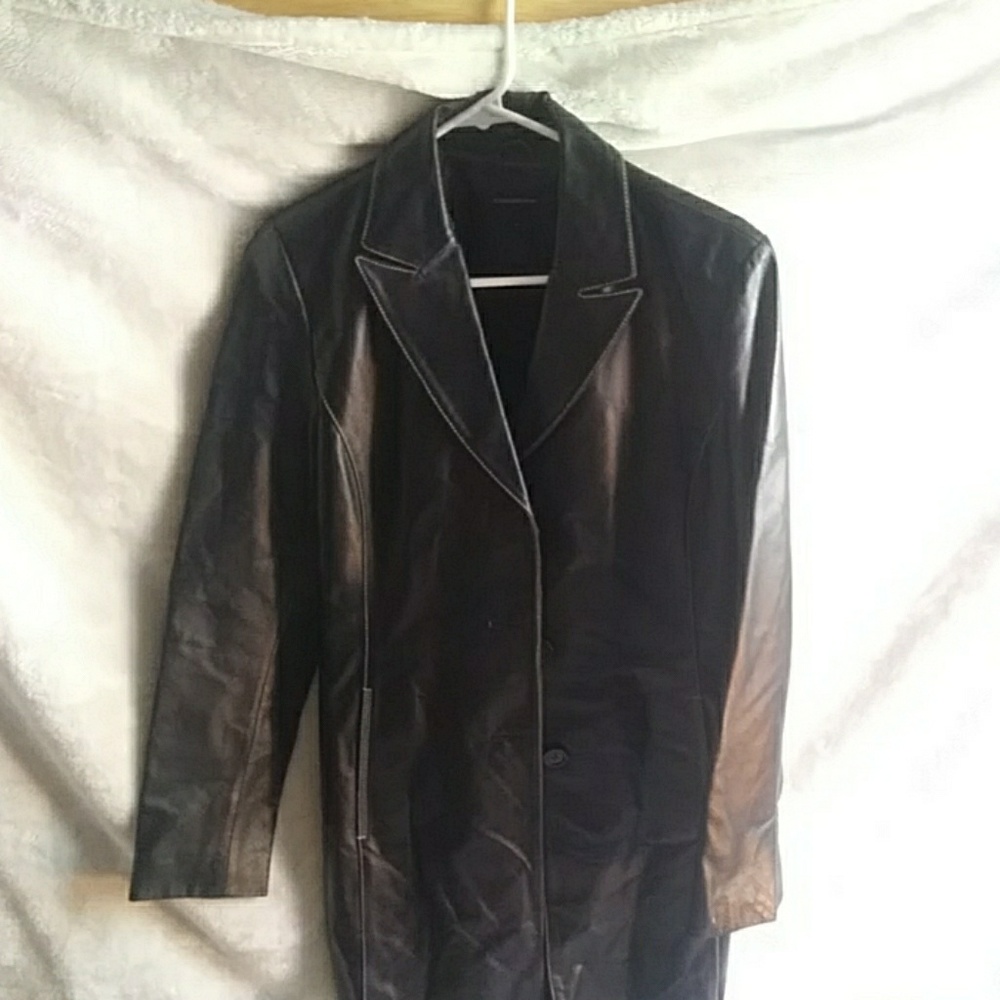 Leather jacket